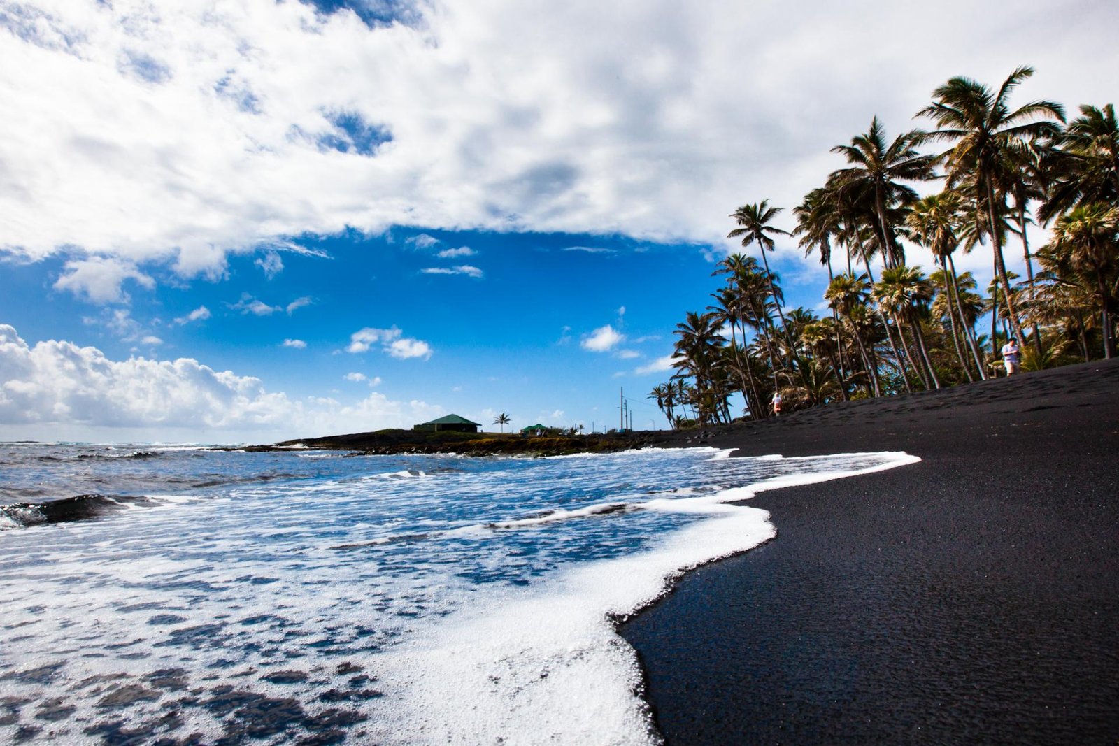 Praias mais exóticas: Punaluu Beach, Havaí