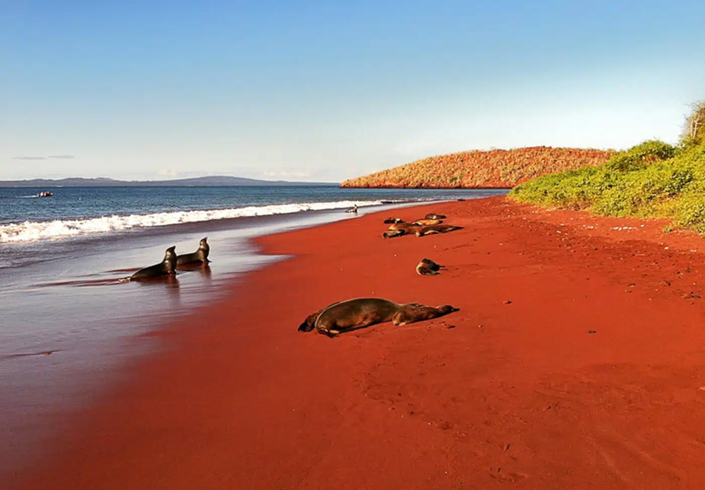 Praias mais exóticas: Red sand beach, Equador
