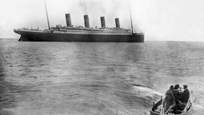 Titanic no mar