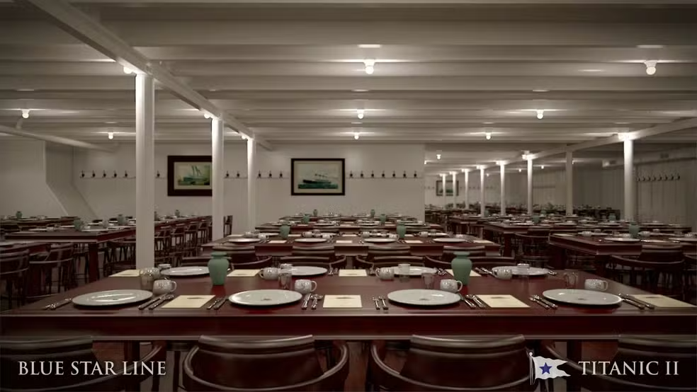 Sala de Jantar - Titanic