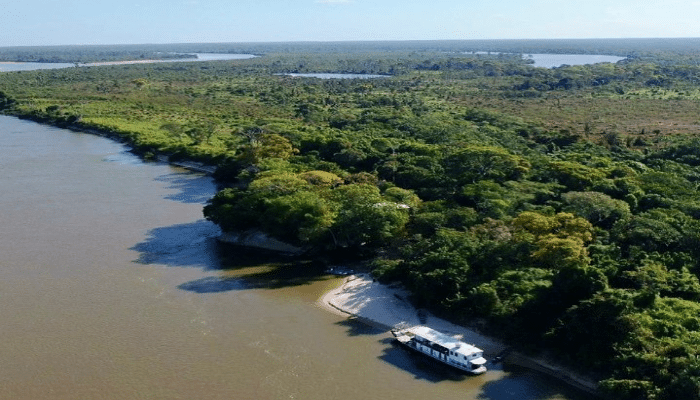 Vista aérea - Ilha do Bananal