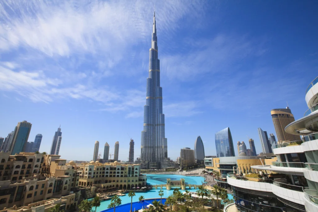qual é o prédio mais alto do mundo: Burj Khalifa